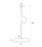 Pendant lamps - Maxlight Tamago Dark Walnut Wood Pendant Lamp P0551 - product 3