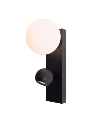 MAXLight W0351 Kinkiet Atom Czarny - produkt 2