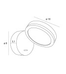 Wall lamps for bedrooms - Maxlight Ibiza wall lamp W0350 - product 4