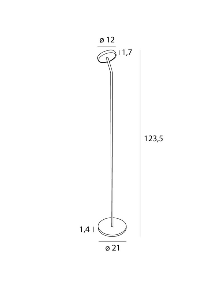 Floor lamps - Maxlight Ibiza Floor Lamp F0060 - product kolory-swiatla.pl 2