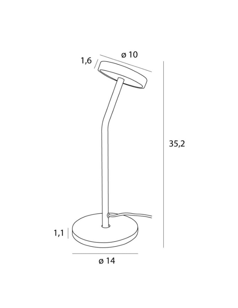 Table lamps - Maxlight Ibiza Table Lamp T0061. - product kolory-swiatla.pl 3