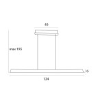 Pendant lamps over the island - Maxlight Jo-Jo Simple Grey Pendant Lamp P0595 - product 3