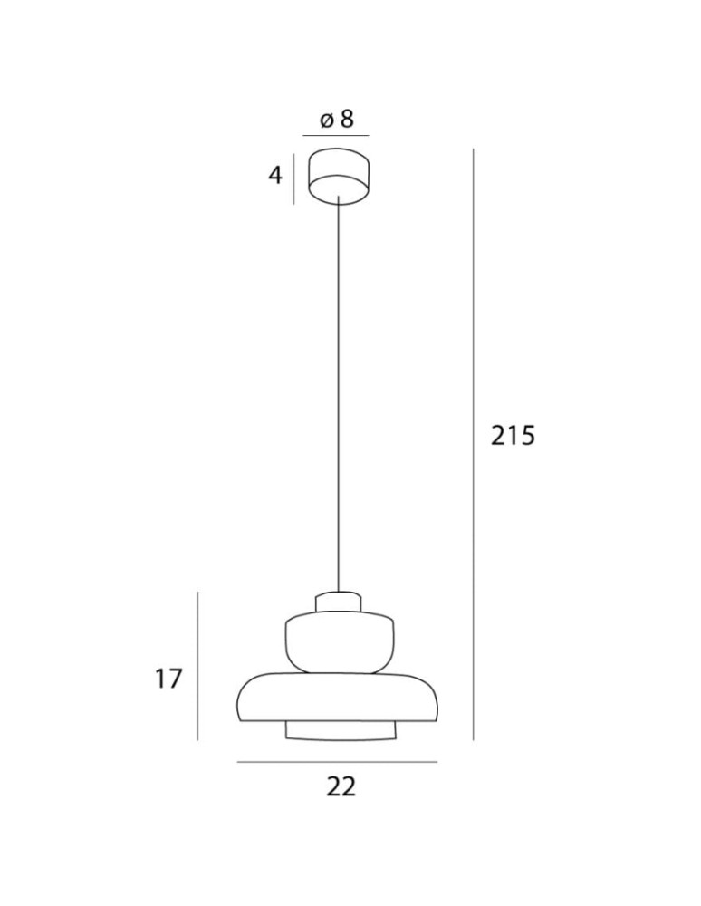 Pendant lamps - Maxlight Signature C Transparent Glass Pendant Lamp P0532. - product kolory-swiatla.pl 4