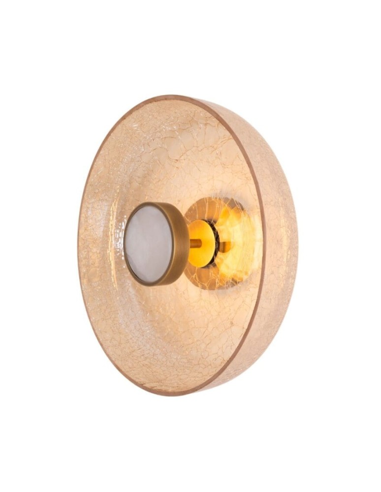 Designer wall lamps - Maxlight Signature wall lamp 35Cm Amber shade W0353 - product kolory-swiatla.pl 1