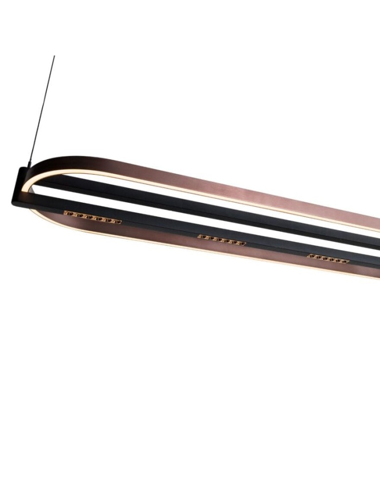 Pendant lamps over the island - Maxlight Singapore Oval Pendant Lamp P0553. - product kolory-swiatla.pl 2