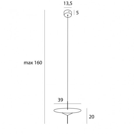 MAXLight P0555 Lampa Wisząca Cone II Czarna