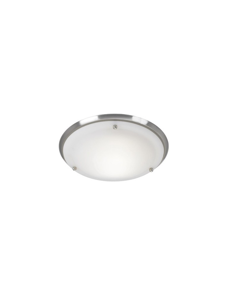 Bathroom ceiling lamps - Markslojd ÅRE Plafond Steel IP44 102527 - product kolory-swiatla.pl 1