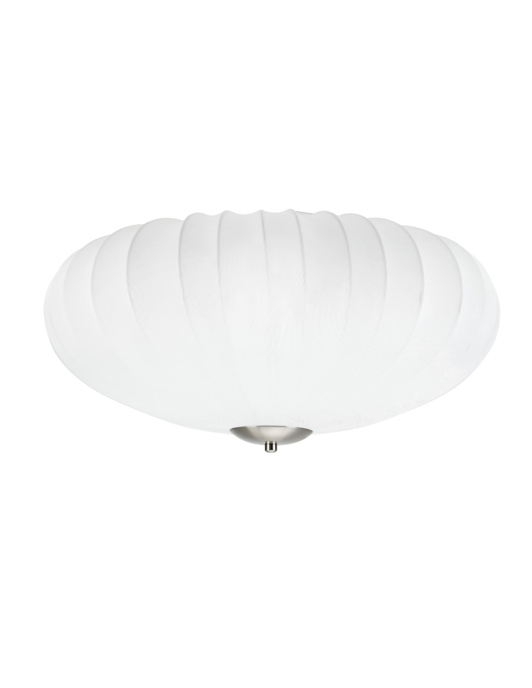 Scandinavian style ceiling lamps - Markslojd MIST Plafond 3L White 107939 - product kolory-swiatla.pl 1