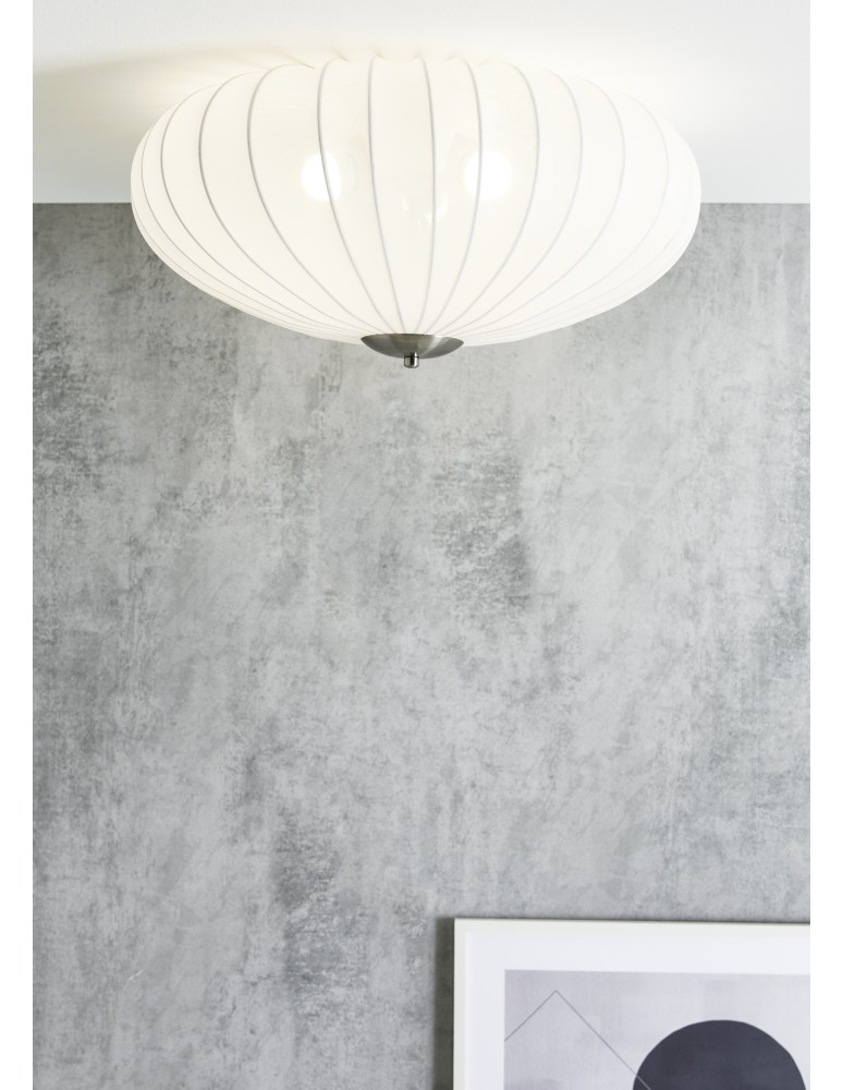 Scandinavian style ceiling lamps - Markslojd MIST Plafond 3L White 107939 - product kolory-swiatla.pl 2