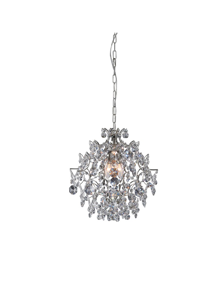 Glamour pendant lamps - Markslojd SOFIERO Pendant 3L Chrome/MC 106543 - product kolory-swiatla.pl 1