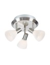 Markslojd VERO Ceiling 3L Steel/Opal 107505