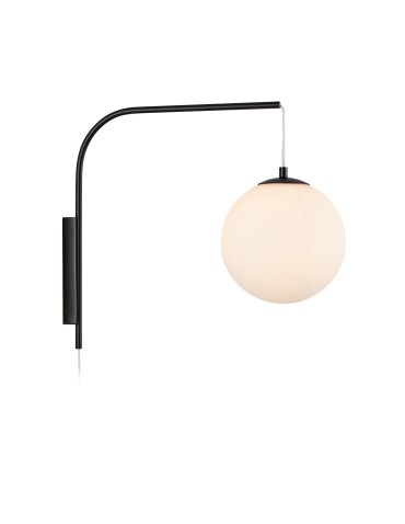 Markslojd DIONE Wall mounted 1L White/Black 108420