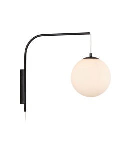 Markslojd DIONE Ścienna 1L Biały/Czarny 108420