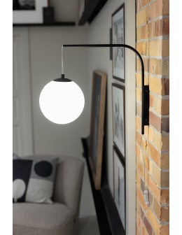 Markslojd DIONE Ścienna 1L Biały/Czarny 108420 - produkt 2