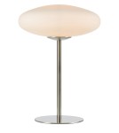 Scandinavian style table lamps - Markslojd LOCUS Table 1L White/Stainless 108439 - product 1