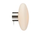 Scandinavian style wall lamps - Markslojd LOCUS Ceiling/Wall lamp 1L White/Steel 108538 - product 1