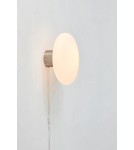 Scandinavian style wall lamps - Markslojd LOCUS Ceiling/Wall lamp 1L White/Steel 108538 - product 3
