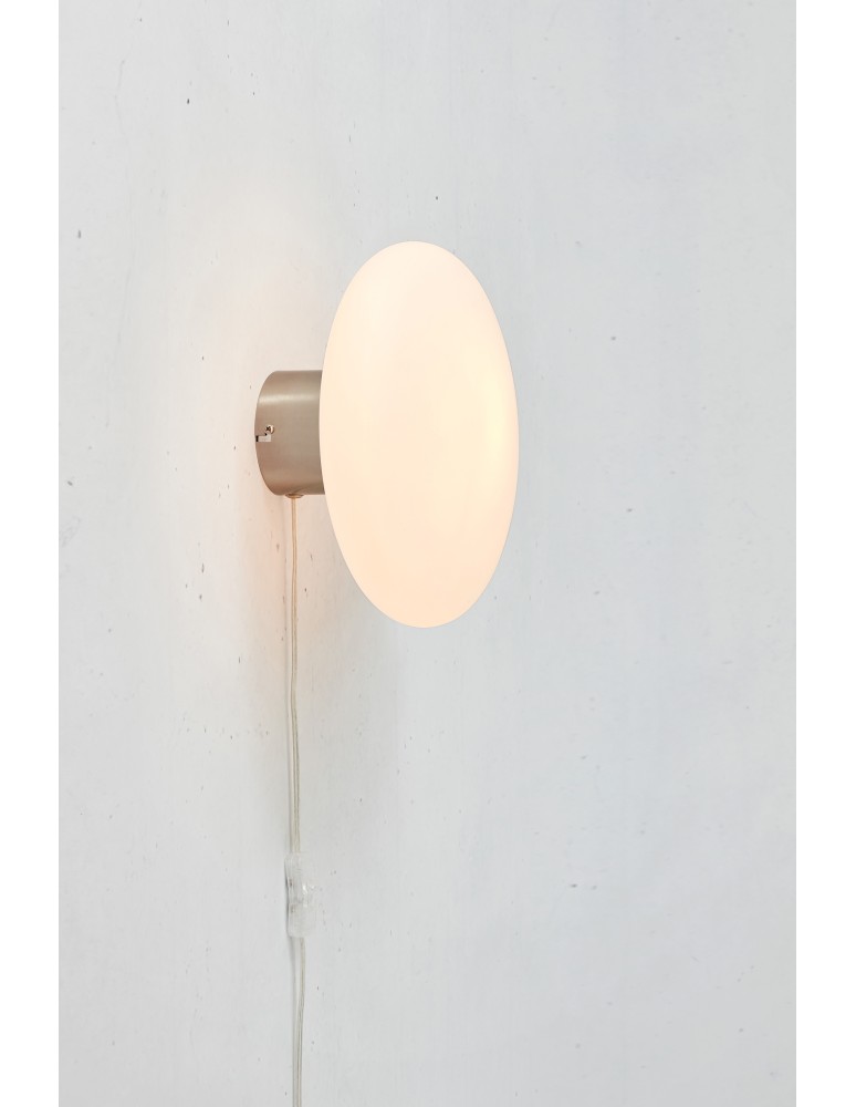 Scandinavian style wall lamps - Markslojd LOCUS Ceiling/Wall lamp 1L White/Steel 108538 - product kolory-swiatla.pl 3