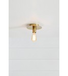 Single ceiling lamps - Markslojd PIATTO Ceiling 1L Dark Brass 108541 - product 2