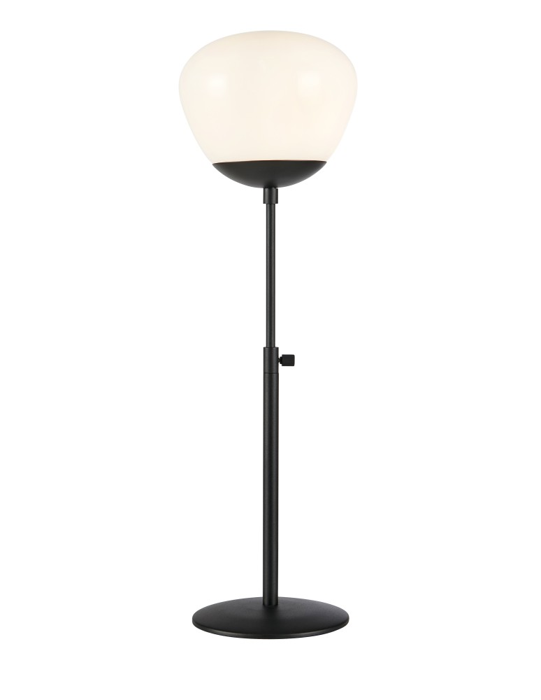 Scandinavian style table lamps - Markslojd RISE Table 1L Black/White Small 108545 - product kolory-swiatla.pl 1