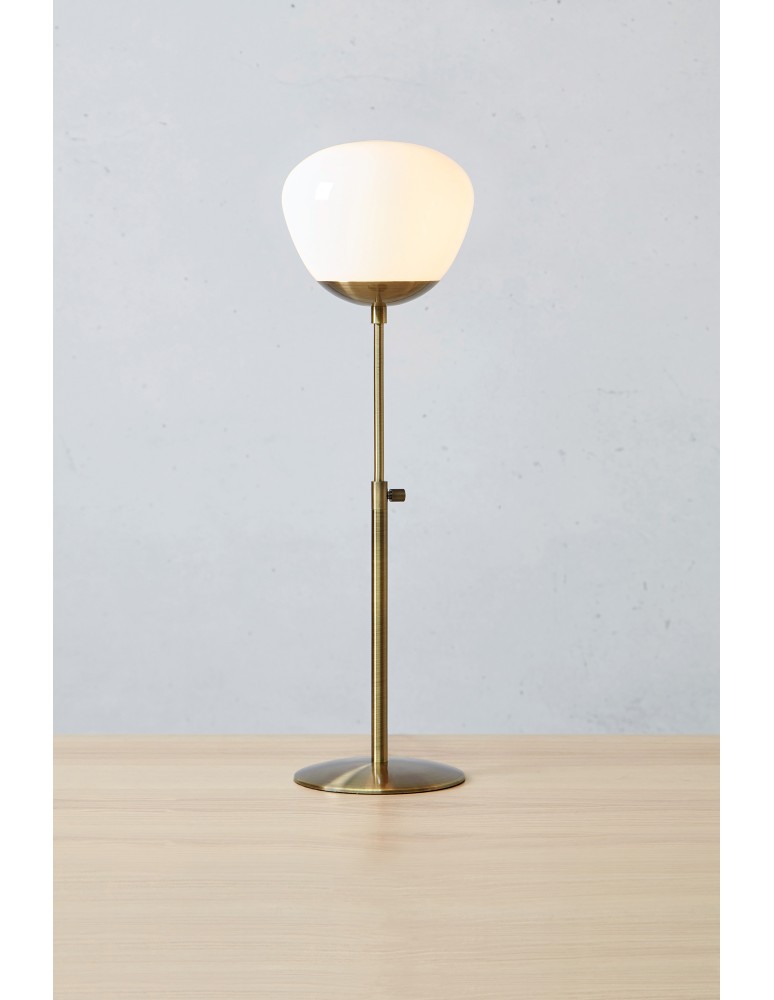 Scandinavian style table lamps - Markslojd RISE Table 1L Antique/White Small 108546 - product kolory-swiatla.pl 3