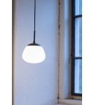 Scandinavian style pendant lamps - Markslojd RISE Pendant 1L White/Black Small 108547 - product 2