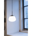 Scandinavian style pendant lamps - Markslojd RISE Pendant 1L White/Antique Small 108548 - product 2