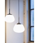 Scandinavian style pendant lamps - Markslojd RISE Pendant 1L White/Antique Small 108548 - product 3