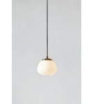 Scandinavian style pendant lamps - Markslojd RISE Pendant 1L White/Antique Small 108548 - product 4