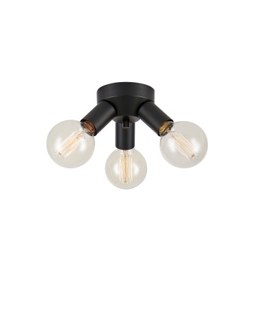 Markslojd MAZZO Ceiling 3L Black 108549