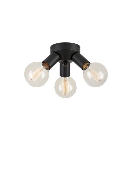 Markslojd MAZZO Ceiling 3L Black 108549