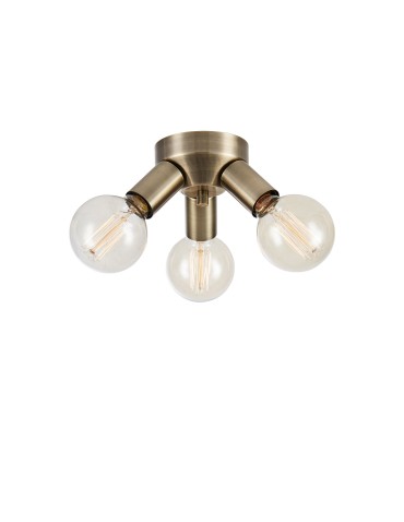 Markslojd MAZZO Ceiling 3L Antique Brass 108550