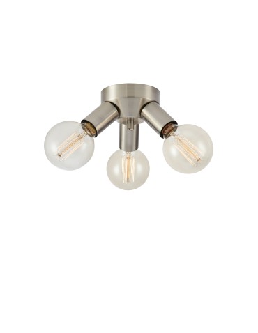 Markslojd MAZZO Ceiling 3L Satin Nickel 108551