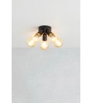 Scandinavian style ceiling lamps - Markslojd MAZZO Ceiling 5L Black 108552 - product 2