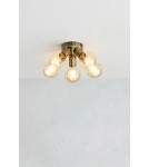 Scandinavian style ceiling lamps - Markslojd MAZZO Ceiling 5L Antique Brass 108553 - product 2