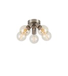 Scandinavian style ceiling lamps - Markslojd MAZZO Ceiling 5L Satin Nickel 108554 - product 1