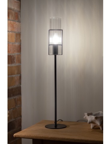 Markslojd TUBO Stołowa 1L 65cm Czarny/Transparentny 108556 - produkt 2