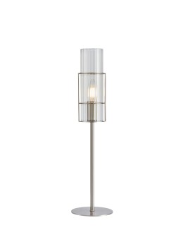 Markslojd TUBO Table 1L 50cm Satin Nickel/Transparent 108557
