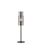 Scandinavian style table lamps - Markslojd TORCIA Table 1L 50cm Black/Smoky 108559 - product 1