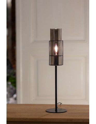 Markslojd TORCIA Stołowa 1L 50cm Czarny/Dymiony 108559 - produkt 2