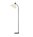 Floor lamps for reading - Markslojd MIRA Floor 1L Black/White Broken 108568 - product 1
