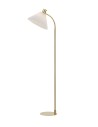 Markslojd MIRA Floor 1L Brushed Brass/White 108569