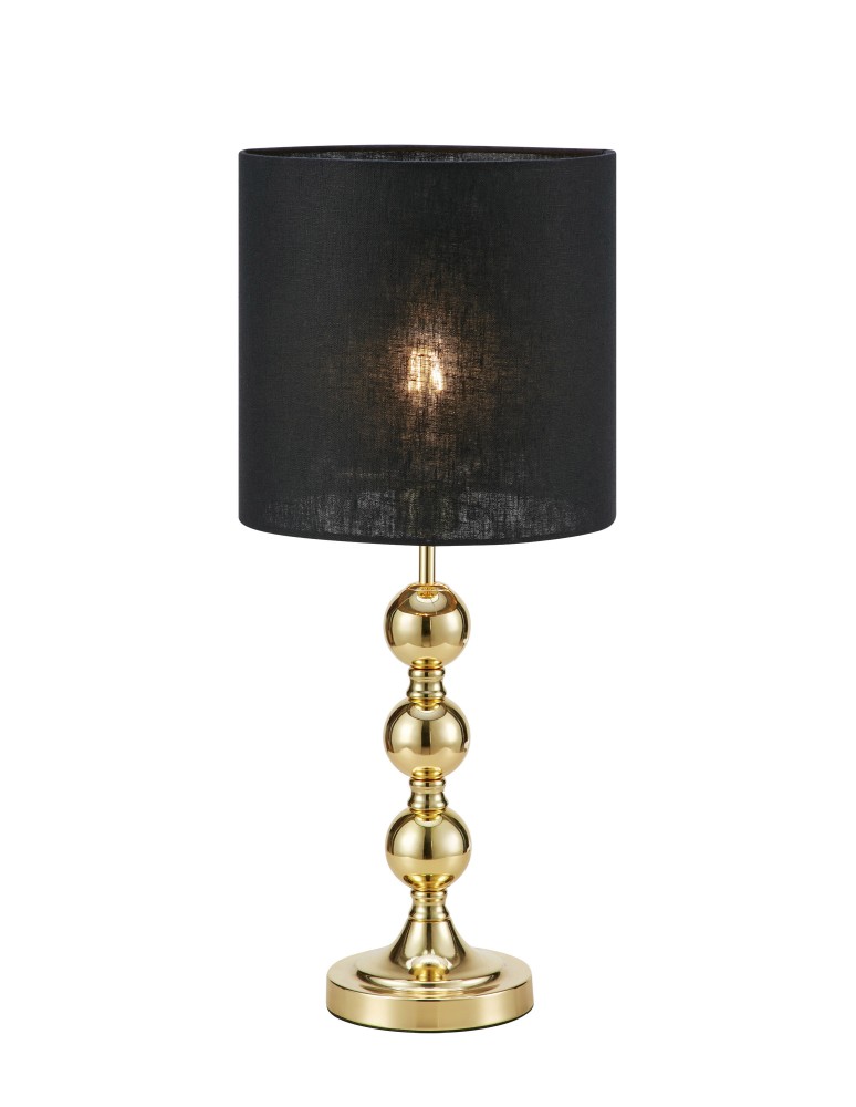 Classic table lamps - Markslojd OCTO Table 1L Brass/Black 108574 - product kolory-swiatla.pl 1