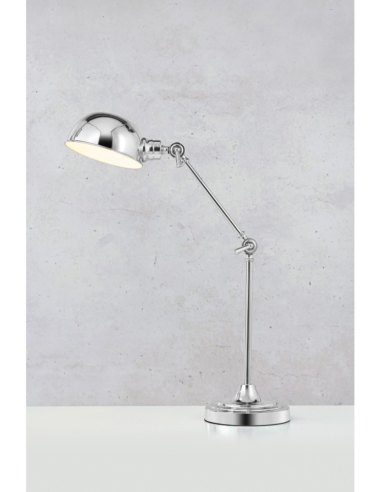 Desk lamps - Markslojd PORTLAND Table 1L Chrome 108583 - product kolory-swiatla.pl 4