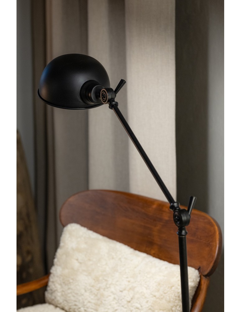 Broken floor lamps - Markslojd PORTLAND Floor 1L Black 108586 - product kolory-swiatla.pl 3