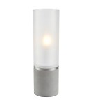 Scandinavian style table lamps - Markslojd MOLO Table 1L 40cm Grey/Frosted 108593 - product 1