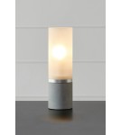 Scandinavian style table lamps - Markslojd MOLO Table 1L 30cm Grey/Frosted 108594 - product 2