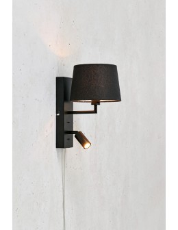 Markslojd COMO Ścienna 2L Czarny 108595 - produkt 2