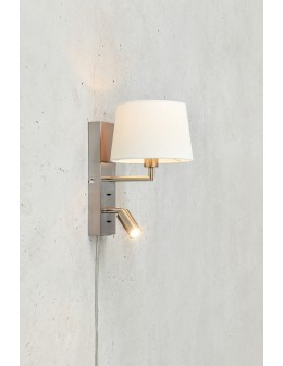 Markslojd COMO Ścienna 2L Stalowy/Biały 108596 - product 2