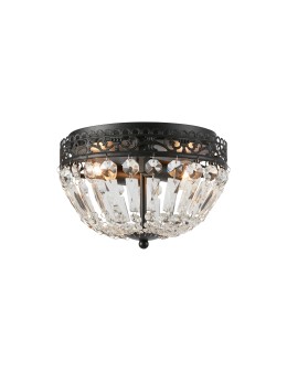 Markslojd ETIENNE Ceiling 2L Black/MC IP21 108598